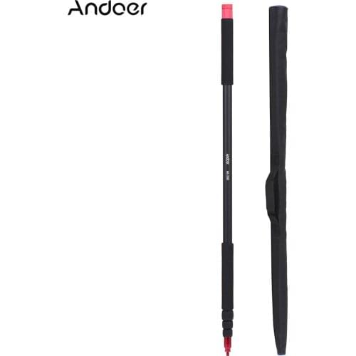 Andoer 3.5m Photography Lightweight Mic Microphone Boom Holder Pole Extension for Recording Interview Filming Microphone Pole