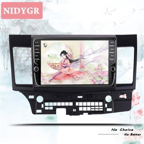 8core 4+64G android 10.0 2 din car dvd multimedia player for MITSUBISHI LANCER 2007-2016 radio gps navigation DSP screen Carplay