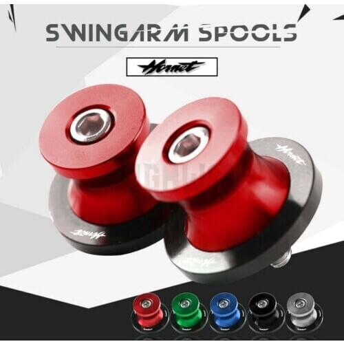 CNC Motorcycle Frame Swingarm Sliders Spools Stand Swing Arm Slider Screw For Honda Hornet CB500F CB500X CB600F 2007-2013