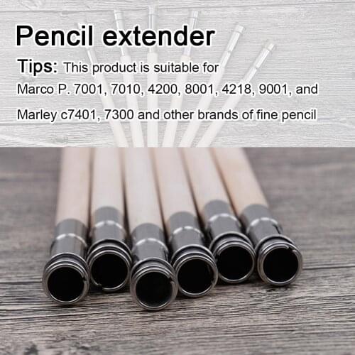 Wooden Single-Ended Pencil Extender Length Adjustable Pencil Extender Bracket Sketch School Office Art Writing Tool