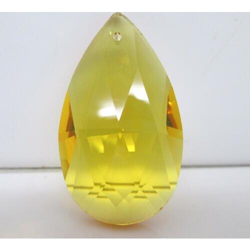 Garland Chakra Spectra 50 Golden Chandelier Glass K9 Crystals Lamp Lighting Prisms Parts Pendants 1.5''' M02278-6B