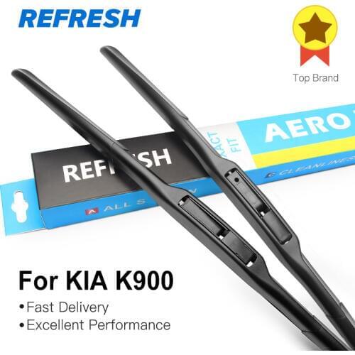 REFRESH Hybrid Wiper Blades for KIA K900 Fit hook Arms