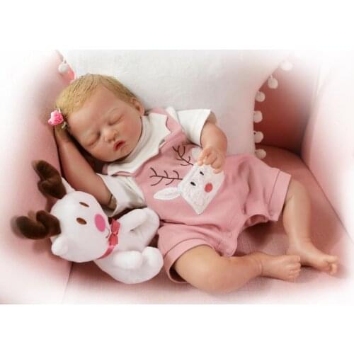 Icradle Boutique silicone reborn baby doll amazing painting bebe reborn newborn dolls toys gift 50cm