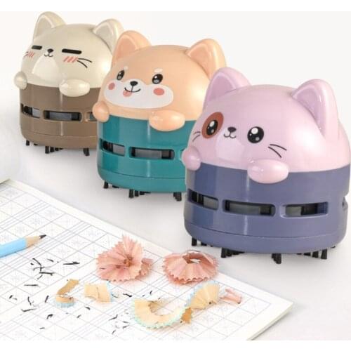 Mini Office Vacuumm Cleaner Desktop Cleaner Cute Portable Vacuumm Cleaner Robot Vacuum Suction