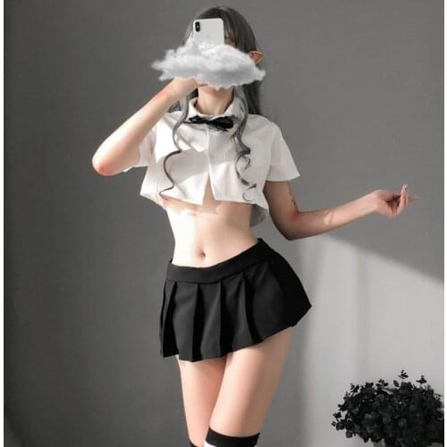 New Sexy Student Uniform Temptation Sailor Set Female Erotic Underwear Student Role Playing Lingerie Sexy Schoolgirls Uniform