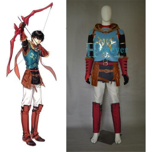 New Fate/Grand Order Archer Arash Cosplay Costume Halloween Adult Costumes for Women/Men Custom Any Size
