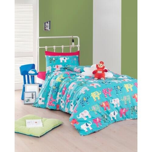 100% Natural Cotton Solid Color Duvet Cover Set Single FreshColor 3-Piece Simple And Stylish Design European American Style Easy