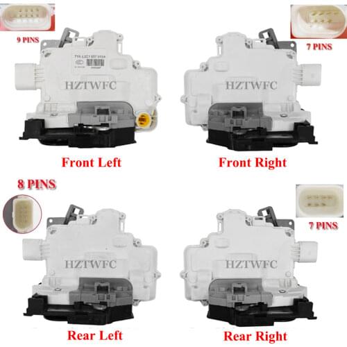 Door Lock Latch Actuator Central Mechanism Motor For Audi Q3 Q5 Q7 A4 A5 TT B6 8K0839016 8K0839015 8J1837016A 8J1837015A