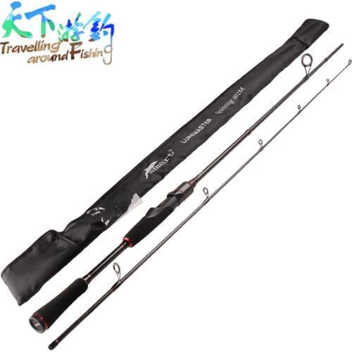 TAF 2.4m Spinning Rod M Power 2 Section Carp Fishing Rod Lure Weight 7-25g Line Weight 5-15lb Lure Rod Fishing Pole Pesca Peche