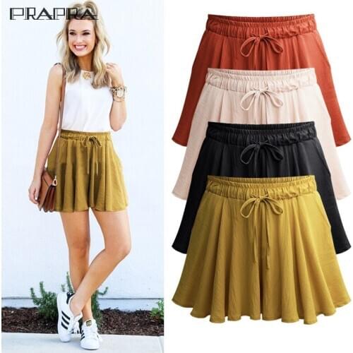 Suit Set Women's Cotton Shorts