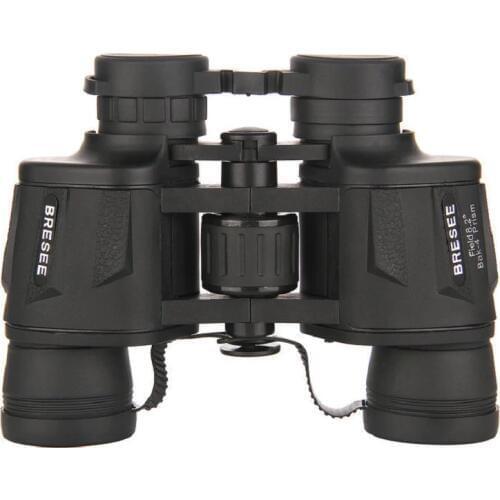 8x40 Outdoor Telescope Low Light Night Vision Non-infrared Large Eyepiece Binocular HD Handheld Telescope Zoom Binoculars