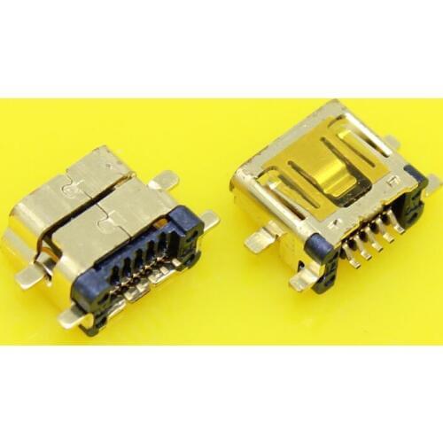 Cltgxdd MI-038 5P Mini usb connector charging port USB jack socket for cell phone. 4 Feet
