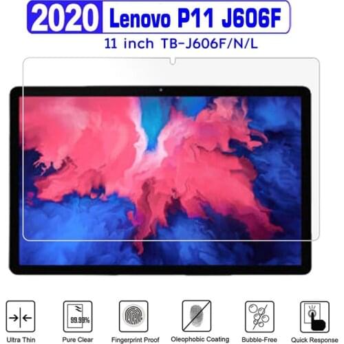 Tempered Glass Screen Protector For Lenovo Tab P11 TB-J606F/J606L/J606N 2020 Tablet Film for Lenovo P11 J606 Xiaoxin Pad 11 inch