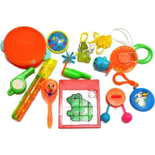 12 PCS Fun Toys Unisex MIX-E Kid Child Boys Girl Kid Novelty Prize Birthday Party Favors PINATA Bag Filler Loot Gag LUCKY gift
