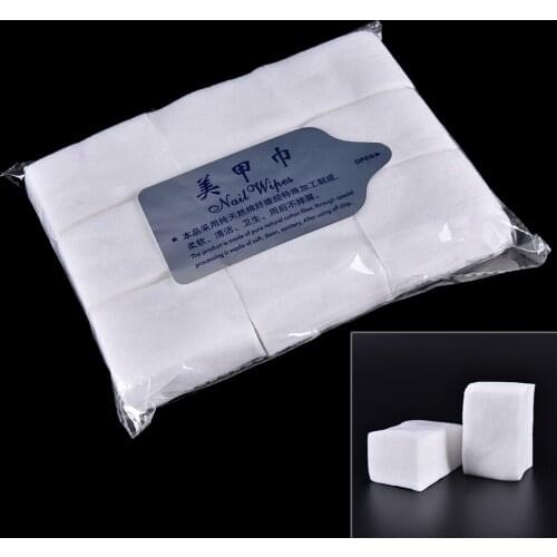 900pcs Nail Wipe Pad White Nail Polish Gel Remover Wipes Nail Art Tips Manicure Cleaning Wipes Cotton Lint Pads Paper