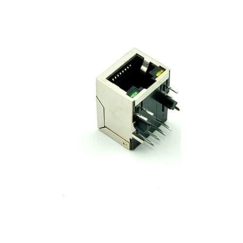 Hot sale Free shipping HR911103A inner placed network transformer RJ-45 connector illuminated network transformers