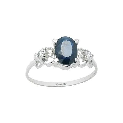 CoLife Jewelry 100% Natural Navy Blue Sapphire Ring for Daily Wear 5*7mm Sapphire Silver Ring Solid 925 Silver Sapphire Jewelry