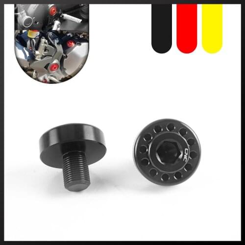 Motorcycle Central Bolt Kit For Rearsets For Ducati Monster 821 1200 1200S 1200R Supersport 939 2017-2019