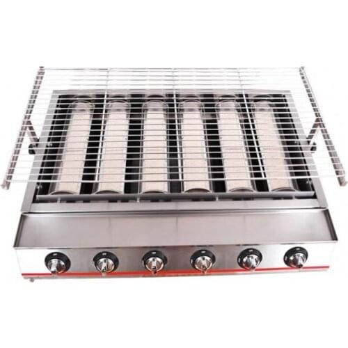 Freestanding Stainless Steel LP Gas 3 Burners BBQ Barbecue Grill For Outdoor Cooking Appliance