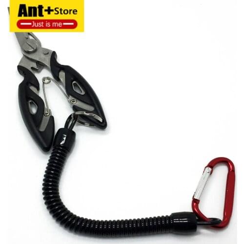 New Fishing Multifunctional Plier Boating Ropes Kayak Camping Secure Pliers Lip Grips Tackle Fish Tools Fishing Lanyards