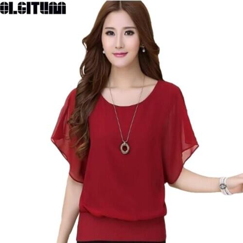 Женские рубашки с рюшами OLGITUM China At AliExpress