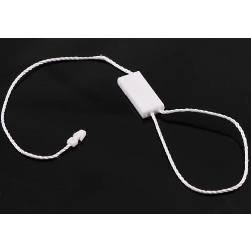 Hand-Worn Rope Sling Seal Lock Cords Clothes Tag Rope Square Lanyard Nylon Universal Hanging Granule Square Double Rope Strings