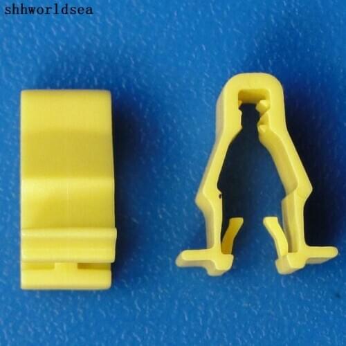 Shhworldsea 100pcs Front Bumper Of Side Beam Of Wheel Arch Fastener Auto Retainer Clip For Honda