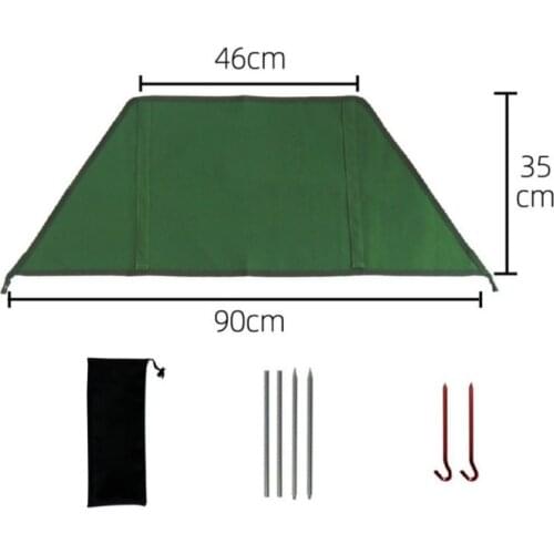 Outdoor Camping Windscreen Campfire Windshield Windproof Strong Wear-resistant Curtain Wind Shield Camping Equipment
