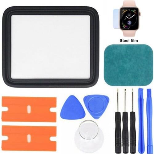 LCD Outer Glass Panel Repair Replacement Part for Apple Watch 1/2/3/4/5/6 Series Intelligent Wearable Device Accessories