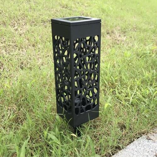 Waterproof Garden Post Lights Led Solar Powered Lamp Swimming Pool Slawns Terraces Roadsides Lighting Decoration