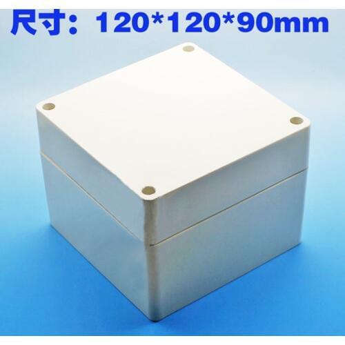 Waterproof Plastic Project Box Instrument Enclosure 120x120x90mm(L*W*H) DIY NEW