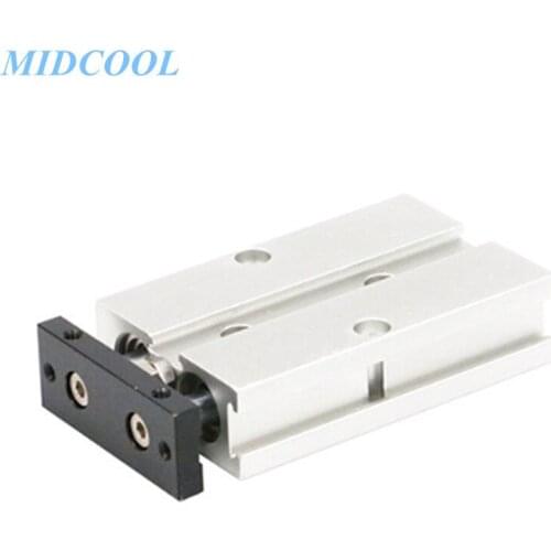 Air Cylinder TN Series 16mm Bore TN16 Twin-rod Cylinder Pneumatic Cylinder 10-200mm Stroke With Magnet Double Acting Type