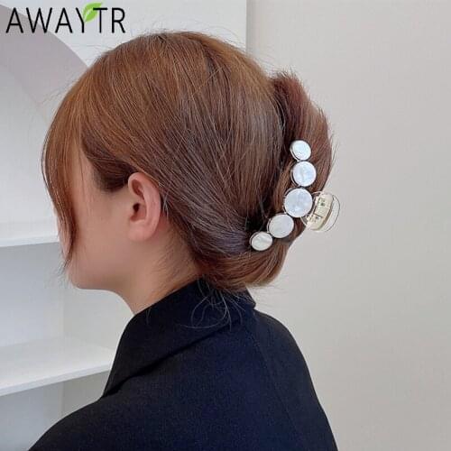 Women Elegant Acetate Imitation Shell Cherry Plastic Hair Claws Sweet Headband Hair Clips Hairpins Lady Fashion Hair Accessories