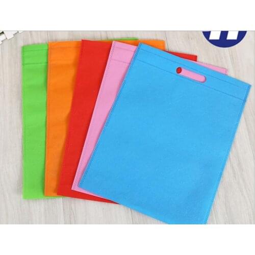 1000 pieces New Wholesales reusable bags non woven /shopping bags/ cheap promotional bags accept custom LOGO