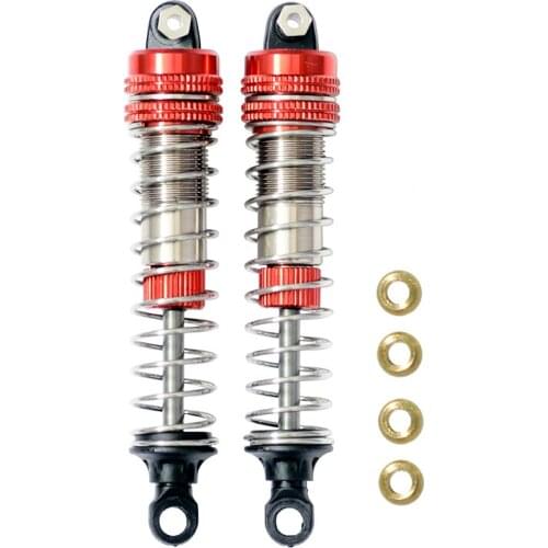 2Pcs Metal Shock Absorbers Damper for XLF X03 X04 X-03 X-04 1/10 RC Car Truck Upgrade Parts Accessories