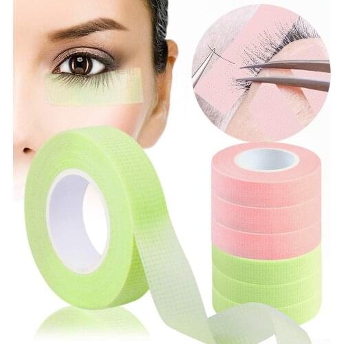 15pcs Green Eyelash Tape Under Eye Pads Paper for False Eyelash Patch Make up Professional Eyelash Extensions Tools