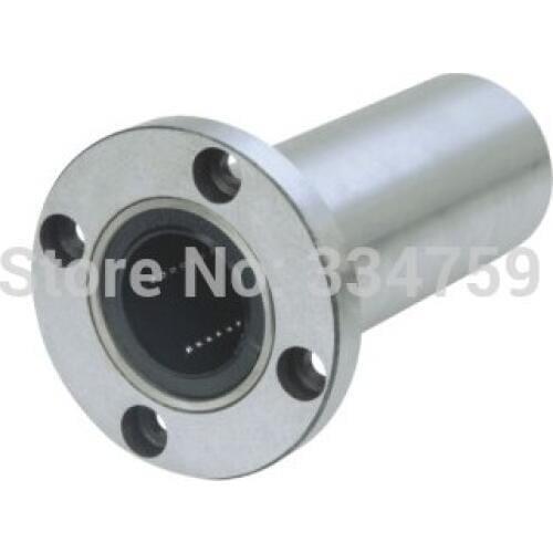 4pcs/lot LMF20LUU 20mm long type flange bearing linear bush 3d priter xyz cnc parts