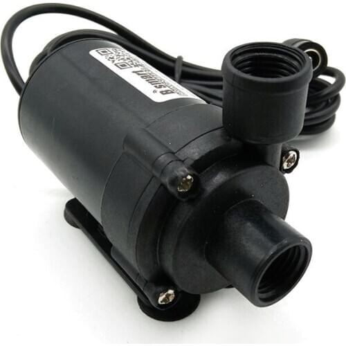 Free Shipping SR660C Submersible Brushless Pump Water 12V DC 24V Fountain Cycling 420-700L/H Water Cooling System USB 3.5-7M