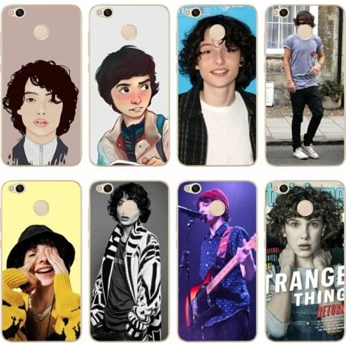 Finn Wolfhard Stranger Picture mobile phone cover 2018 TPU for redmi4A 4X 5 5a 5Plus note4 4X 5 for xiaomi4 5 5X 6X 8 miX2S
