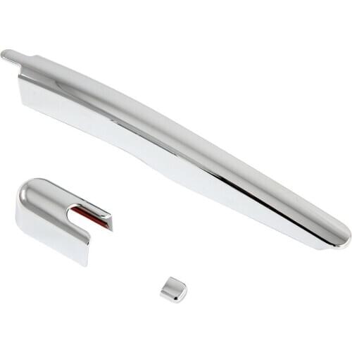 Chrome Tail Rear Window Windscreen Rain Wiper Wipper Cover Trim Molding Fit For Ford Explorer 2020 2021