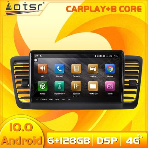 Android Multimedia Car Auto Video Radio Tape Recorder Stereo Player For Subaru Legacy Outback 2003-2009 GPS Navigation Head Unit