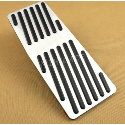 Aluminium Alloy Footrest Dead Pedal Pad Cover For 2019 2020 Mazda 3 BP CX-30 DM