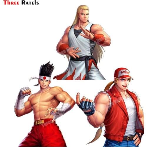 Three Ratels B567 Andy Bogard Joe Higash Terry Bogard KOF97i Stickers For Bmw E90 Anti Scratch Film Decor Decals