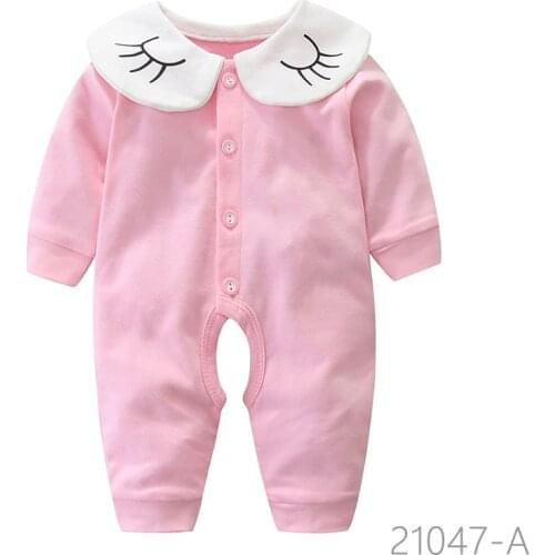 2021 Cheap cotton Baby romper Full Sleeve baby clothing One Piece Summer Unisex Baby Clothes girl and boy jumpsuits Giraffe
