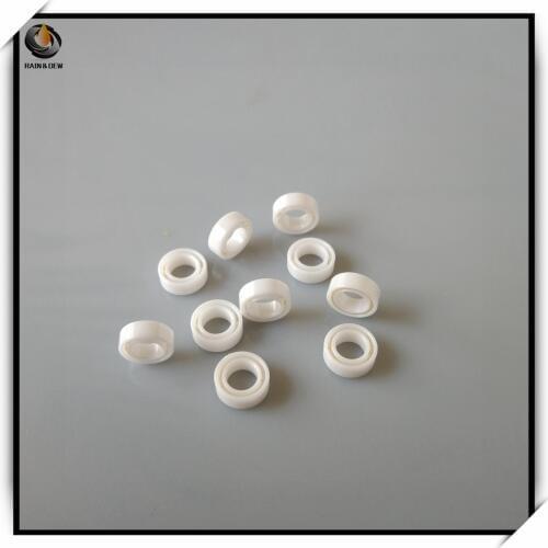 2Pcs MR74 Full Ceramic Bearing 4x7x2.5 mm ABEC-9 Full Ceramic ZrO2 Sealed Ball Bearing