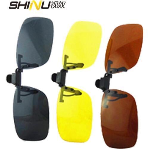 UV400 Polarized Sunglasses Clip on Sun glasses Women Men Driving Glasses Anti Blue Ray Night Vision Eyeglasses Gafas De Sol