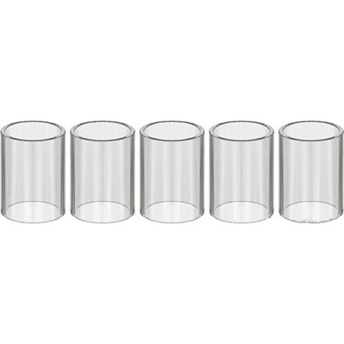 FATUBE 5pcs straight mini glass cups for Merlin mini MTL / Merlin Nano / Merlin RDTA GLASS TUBE