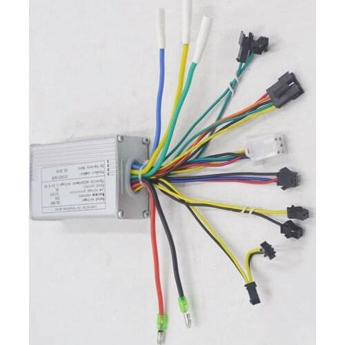 36V/48V 350W Brushless Controller Square Wave Speed Controller For Electric E-bike Scooter Folding Bike