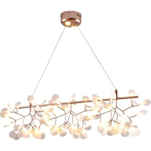 Nordic Firefly LED Chandeliers Romantic Stylish Tree Branch Light Creative Designer Art Home Hallway Bedroom Hanging Lightings