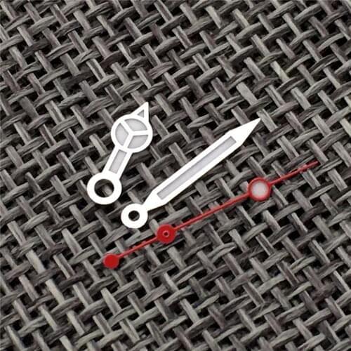 Replacement Watch Hands Blue Luminous Wristwatch Pointer for NH35 NH36 Watch Movement Repair Parts